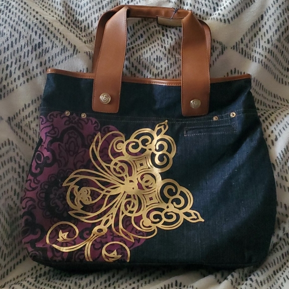 Denim tote - Picture 2 of 9